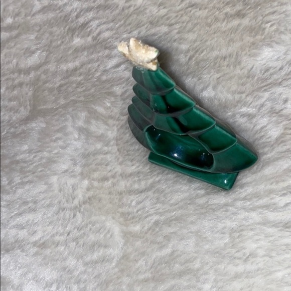 Vintage Ceramic  Christmas Tree Napkin Holder decor - Picture 5 of 6